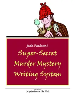 Murder mystery writing system cover