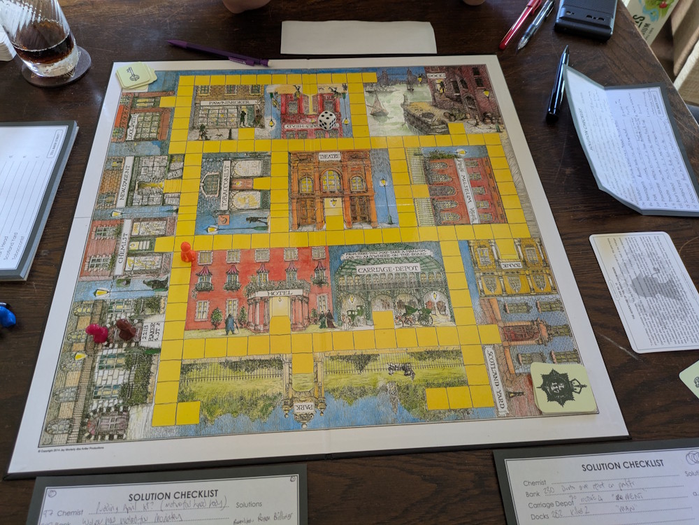 221B game board 221B game board