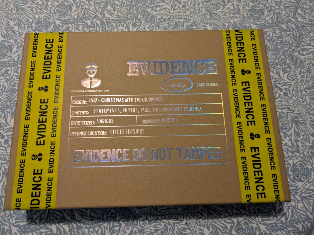 Advent Detective Kit - box Advent Detective Kit - box