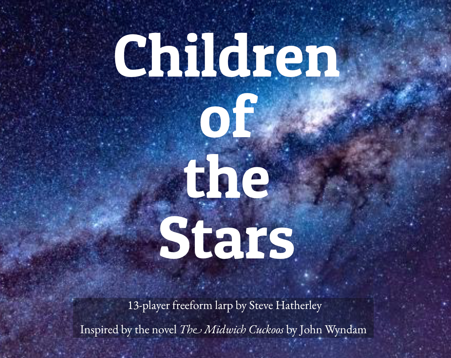 Cover for Children of the Stars