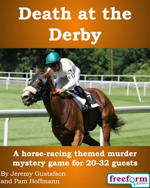 Cover for Death at the Derby