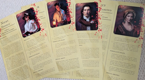 Halloween Night - characters