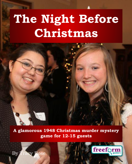 Christmas Murder Mystery Host Your Own Dinner Party Game Kit